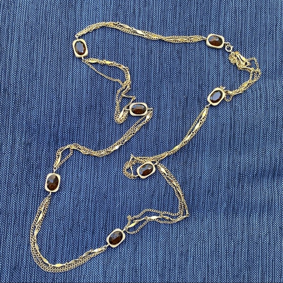Sara Coventry Golden Embers Necklace 1967 - Picture 10 of 11